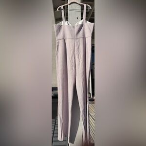 Wayf Lavender Plaid Blazer